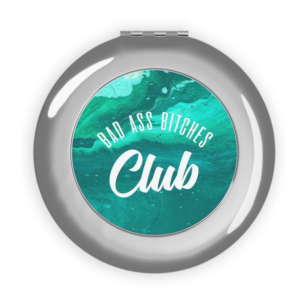 BAD ASS BITCHES CLUB Compact Travel Mirror