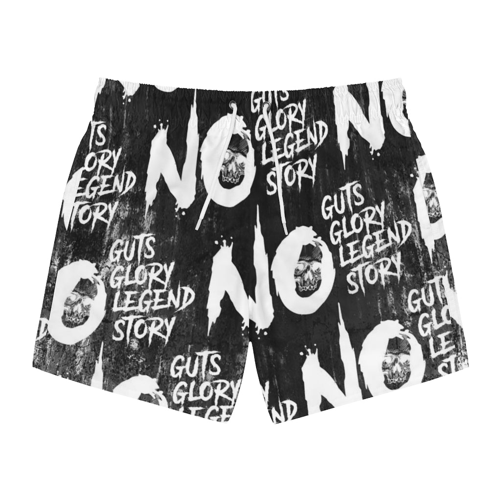 NO GUTS NO GLORY Swim Trunks