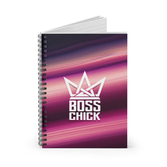 BOSS CHICK Spiral Notebook - Ruled Line