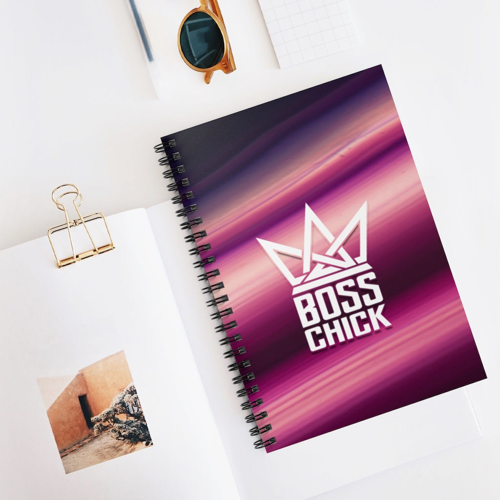 BOSS CHICK Spiral Notebook - Ruled Line