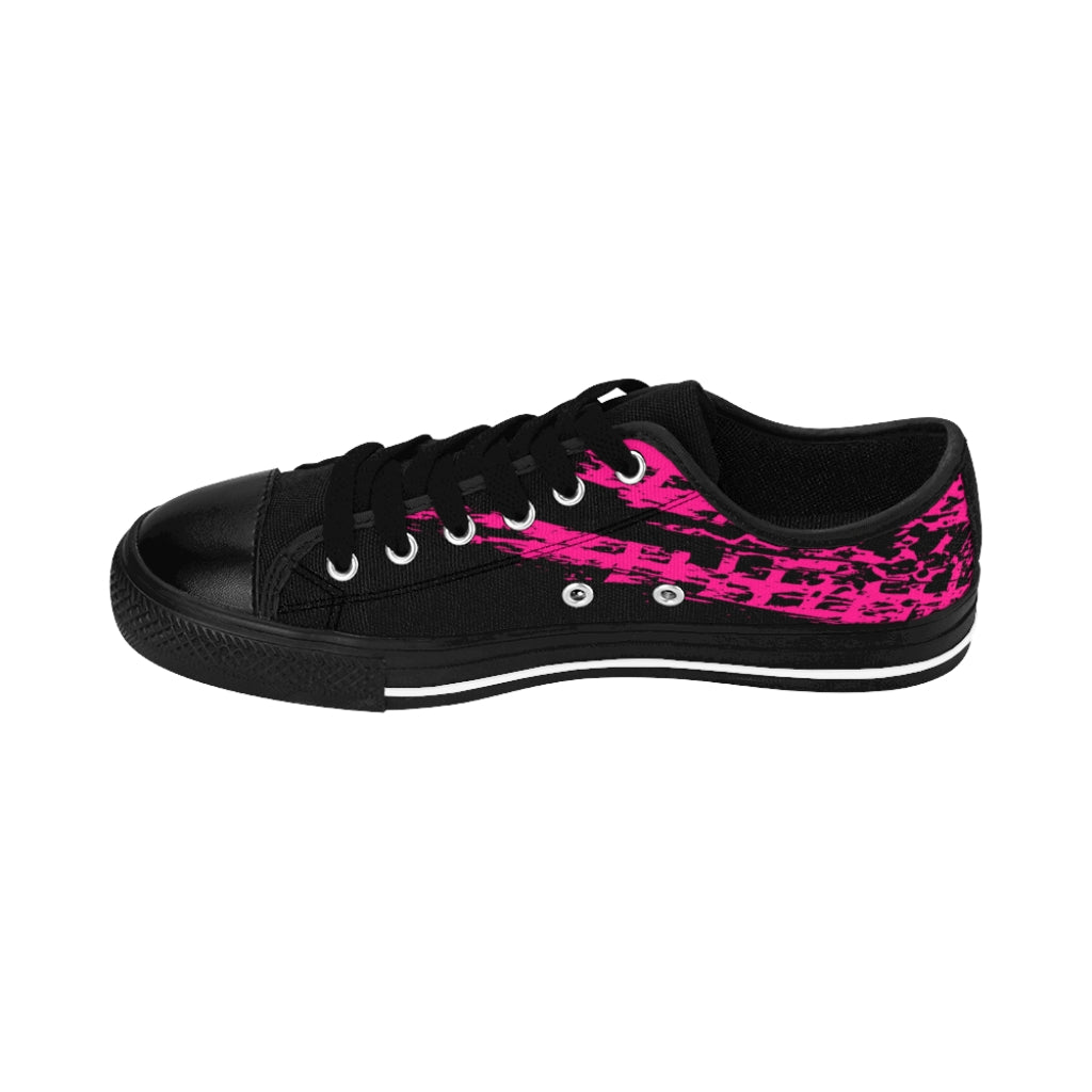 LONG LIVE THE QUEEN BLACK SOLE Women's Low Tops