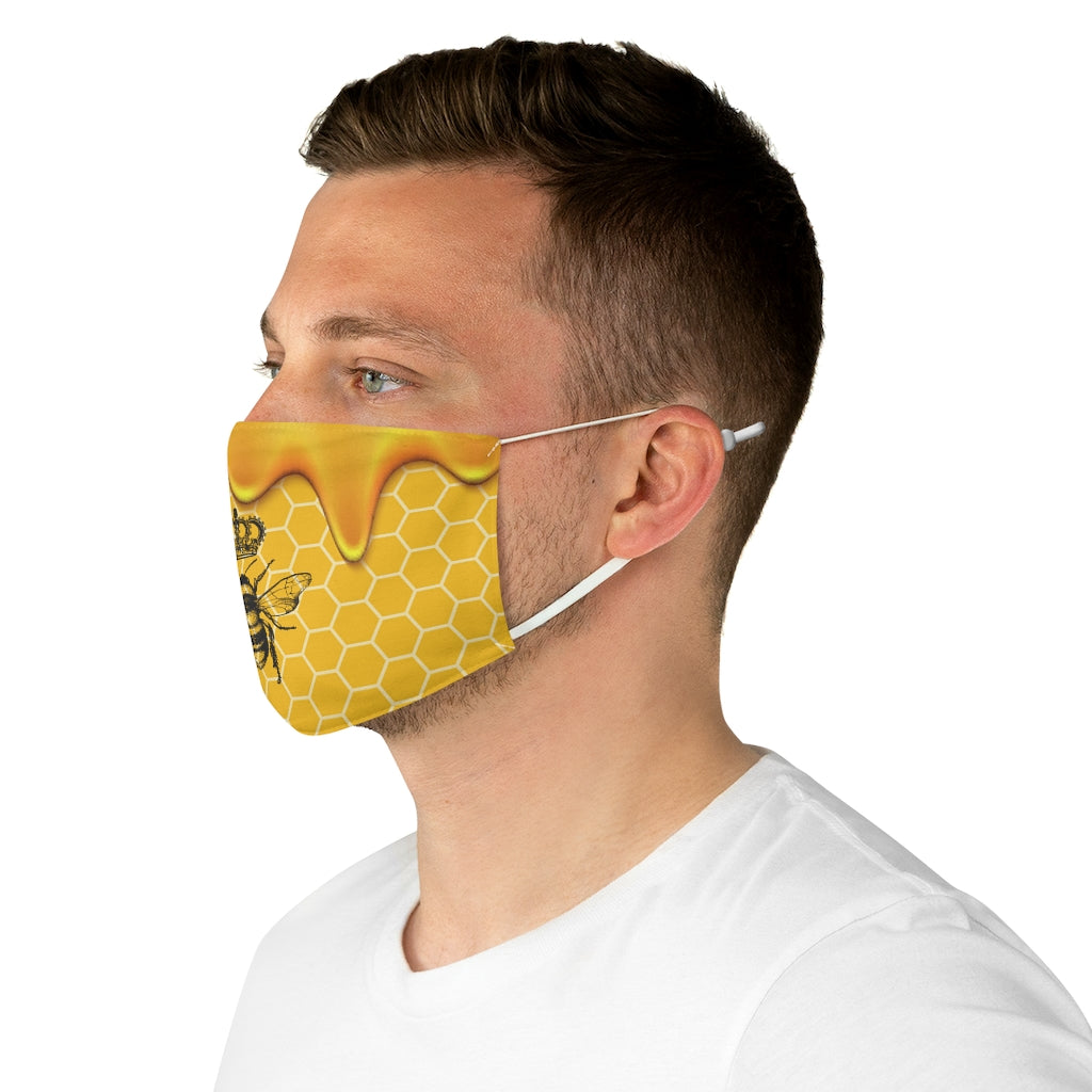 QB CLASSY QUEEN BEE Fabric Face Mask
