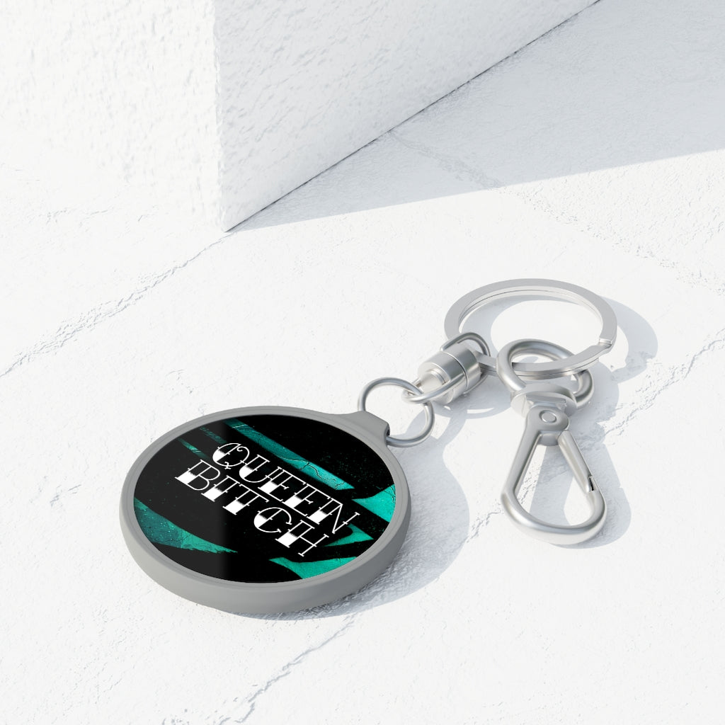 QUEEN BITCH GRAFFITI Key Fob