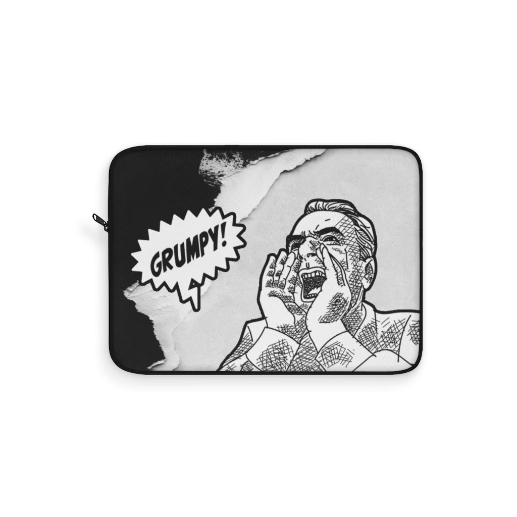 GRUMPY SCREAM Laptop Sleeve