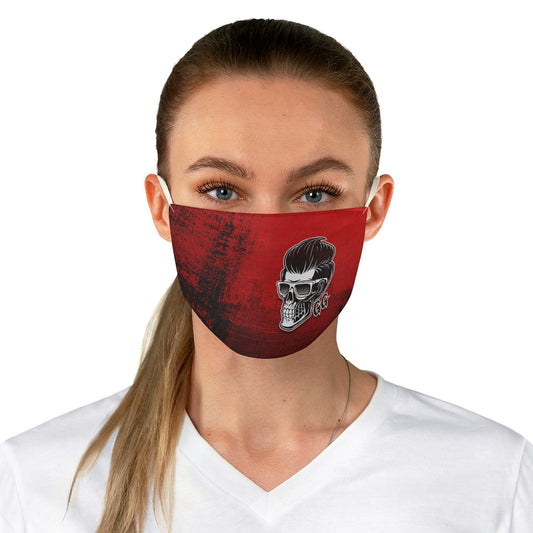 GRUMPY GLASSES Fabric Face Mask