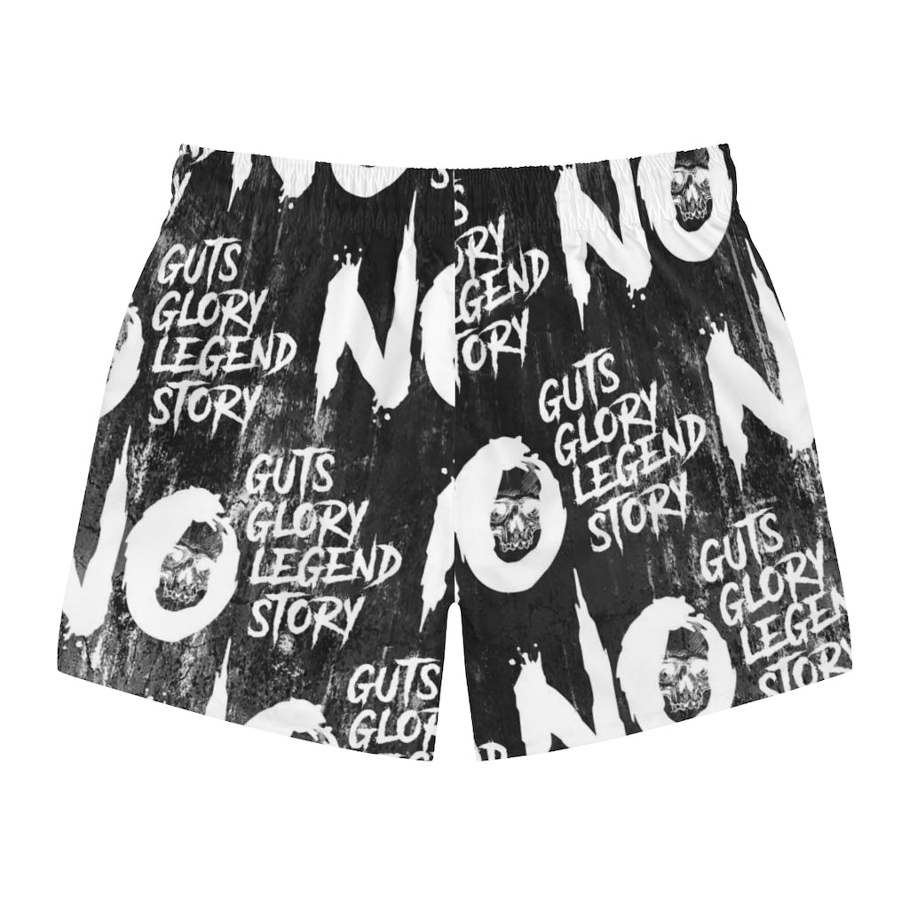 NO GUTS NO GLORY Swim Trunks