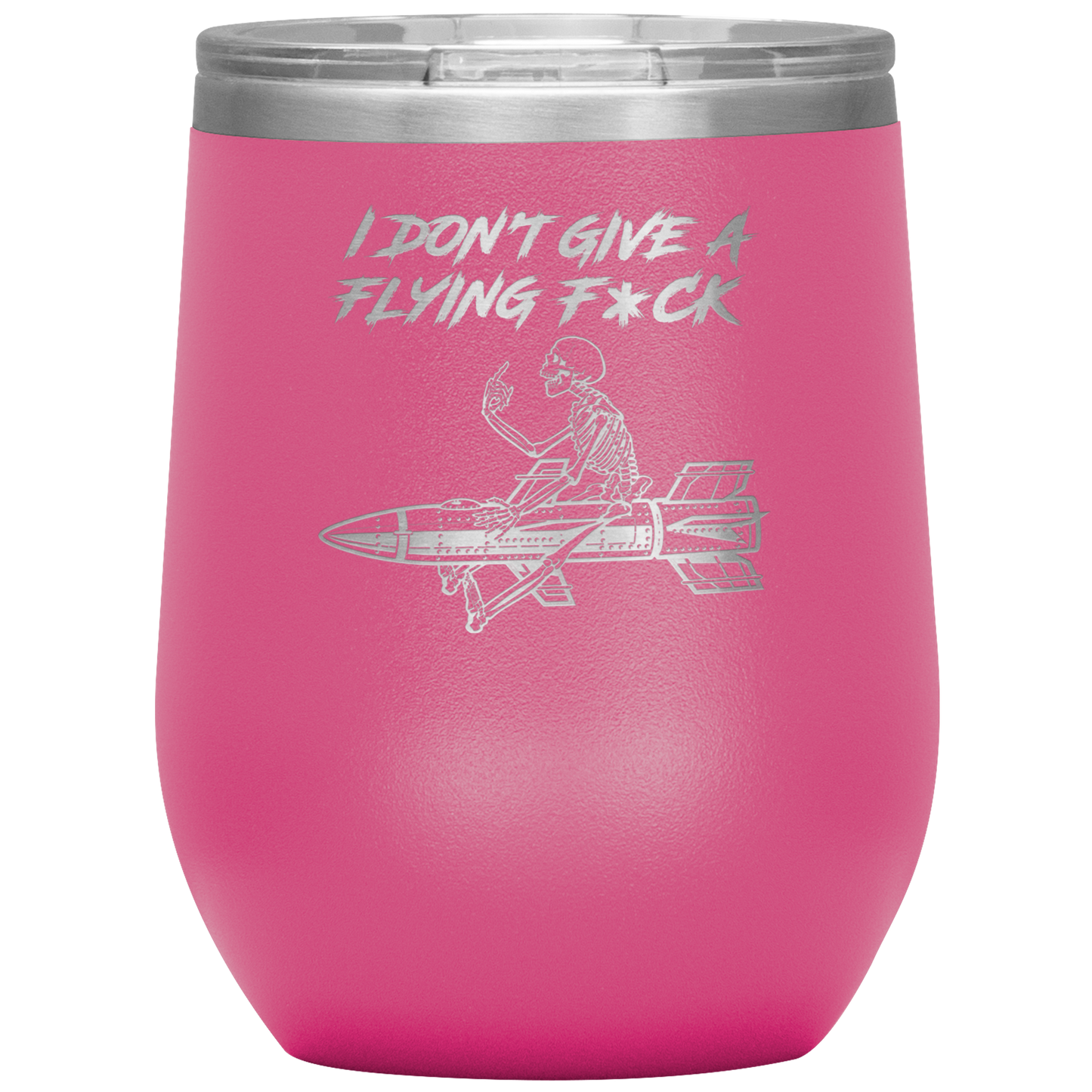 FLYING F*CK WINE TUMBLER