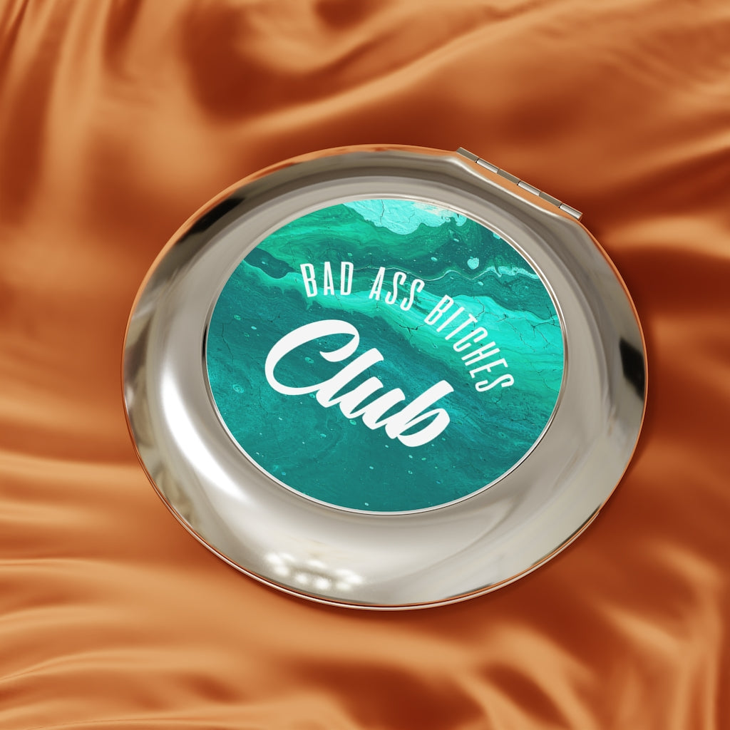 BAD ASS BITCHES CLUB Compact Travel Mirror