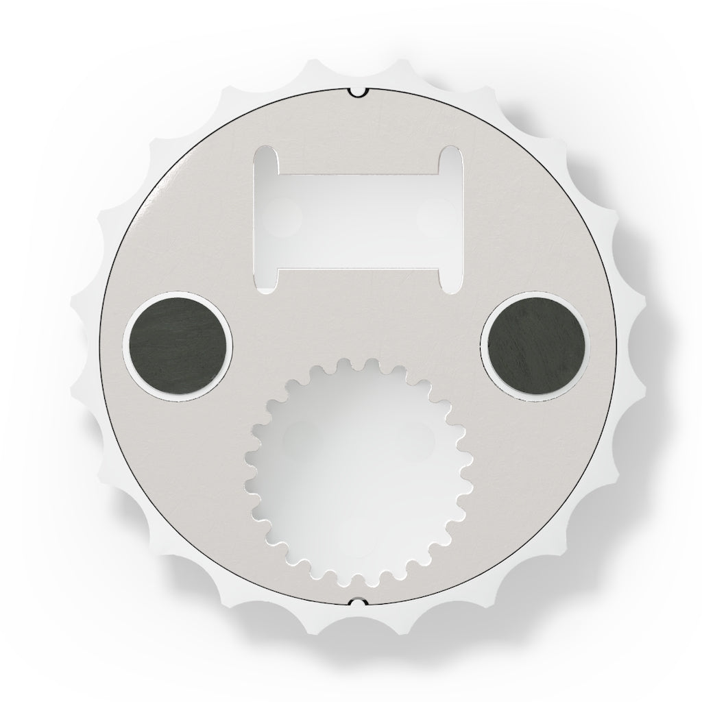 HANDS OFF THE CROWN Bottle Opener