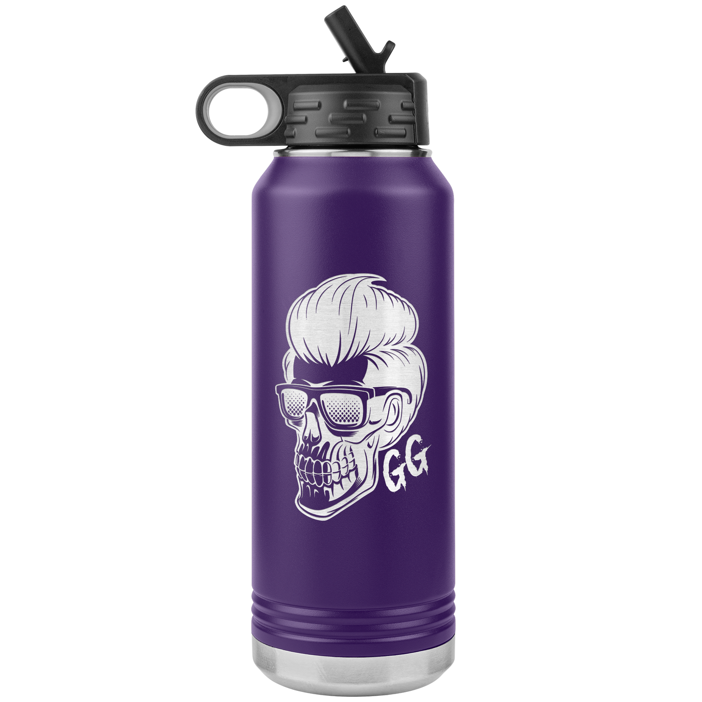 GRUMPY GLASSES 32 0Z WATER BOTTLE