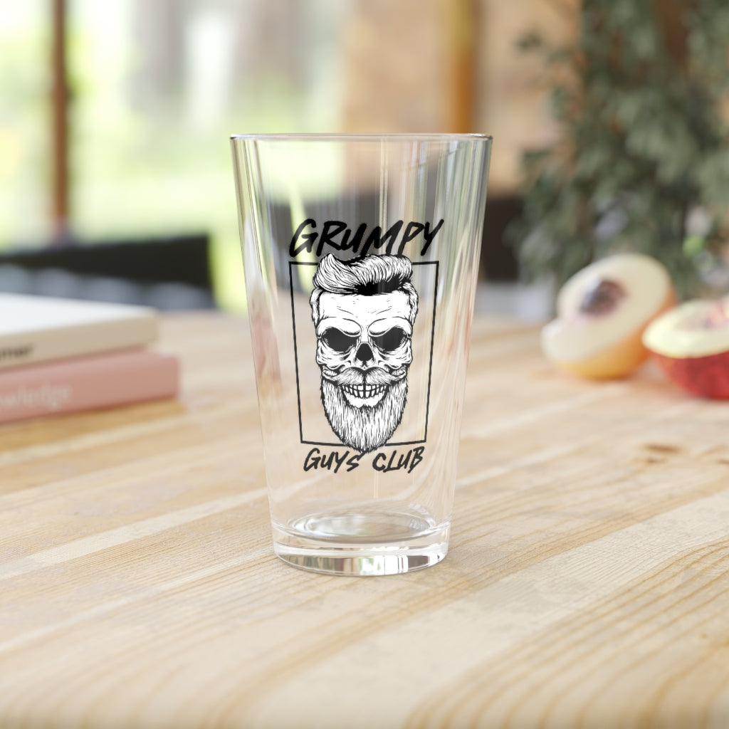 GRUMPY GUYS CLUB PINT GLASS