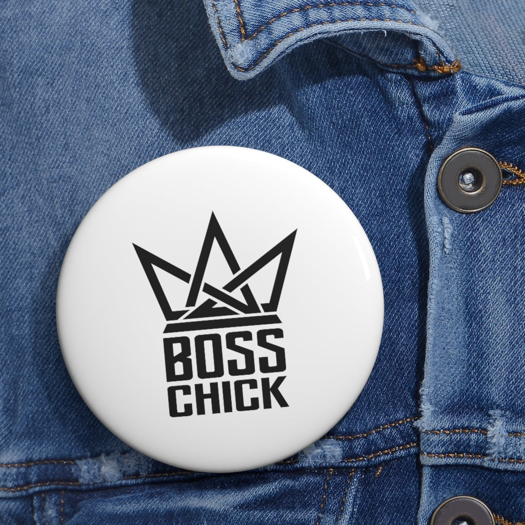 BOSS CHICK Pin Buttons