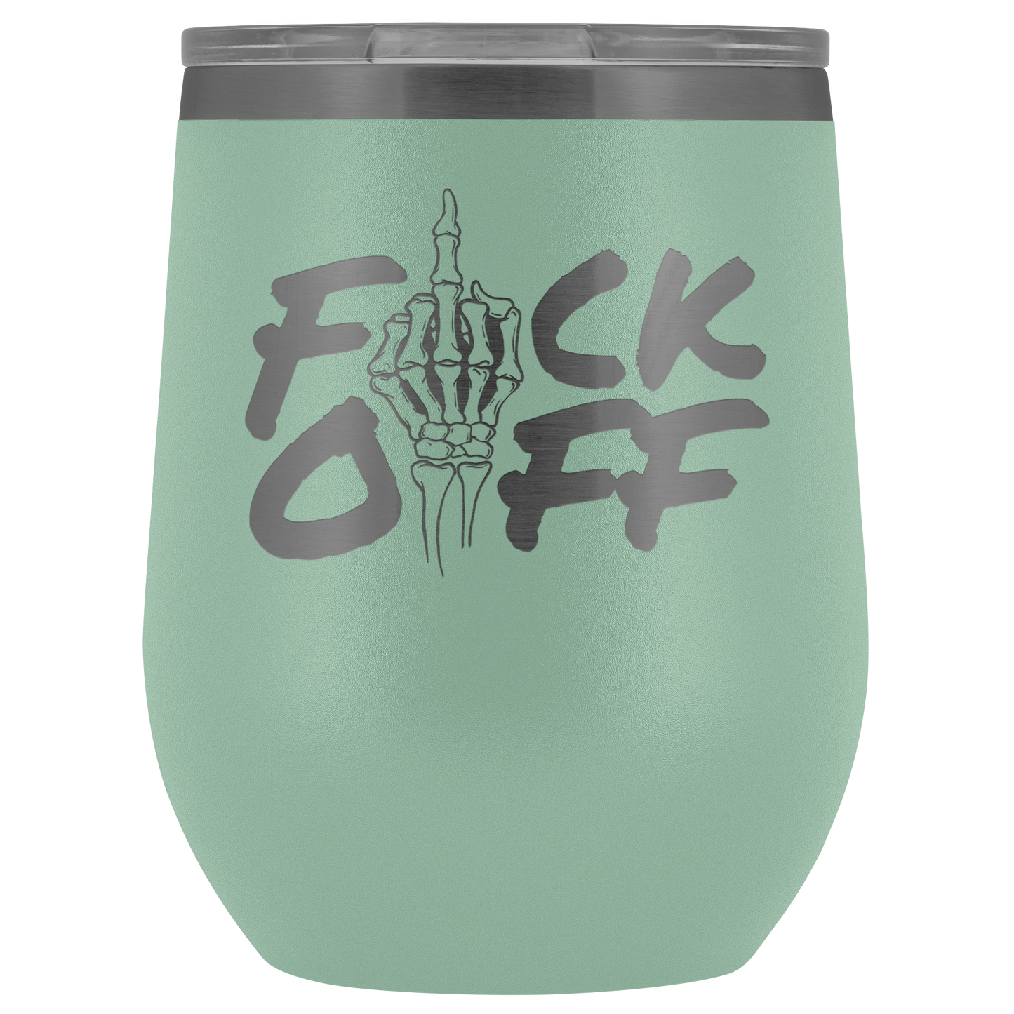F*CK OFF WINE TUMBLER