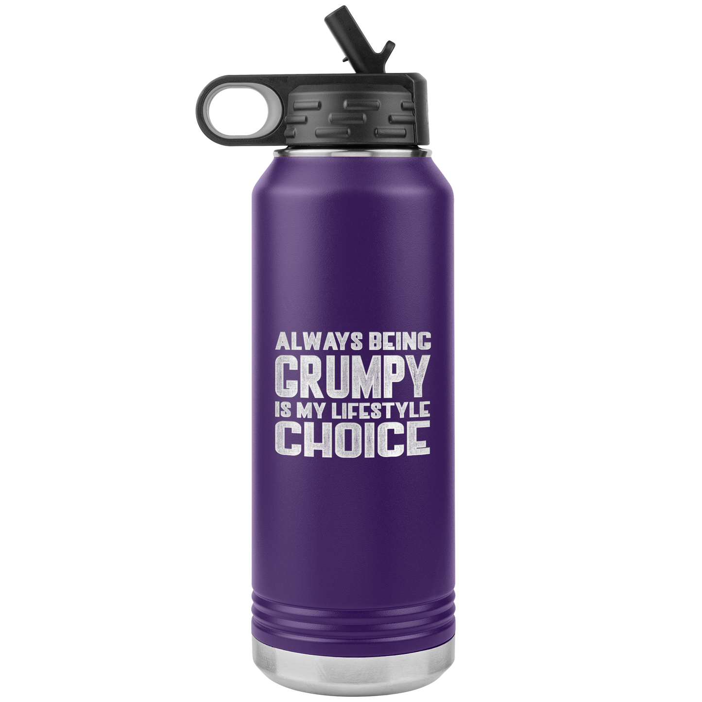 GRUMPY LIFESTYLE 32 0Z WATER BOTTLE