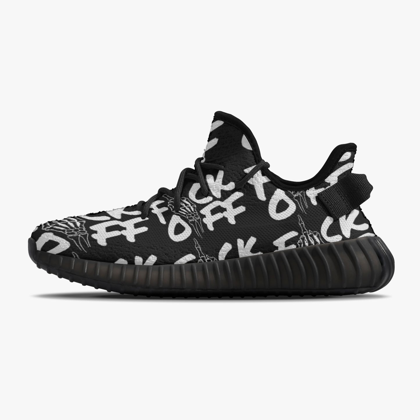 F*CK OFF Trendy Mesh Knit Sneakers