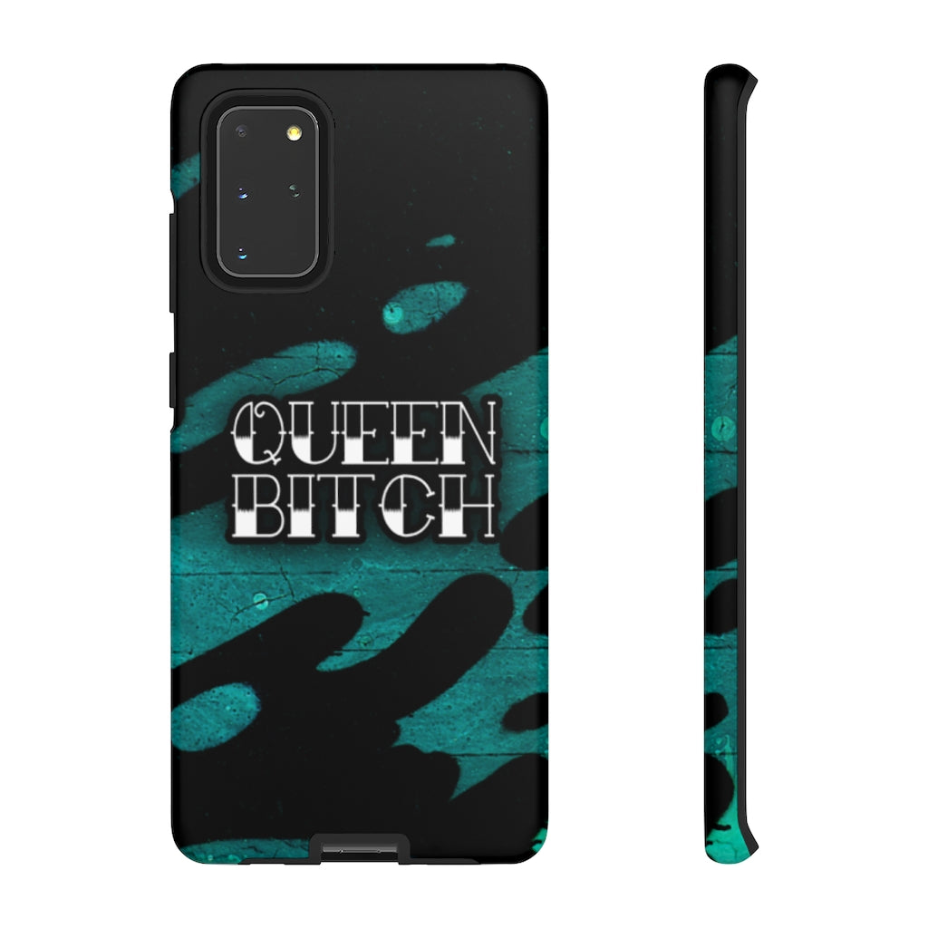 QUEEN BITCH TITLE GRAFFITI Tough Phone Case