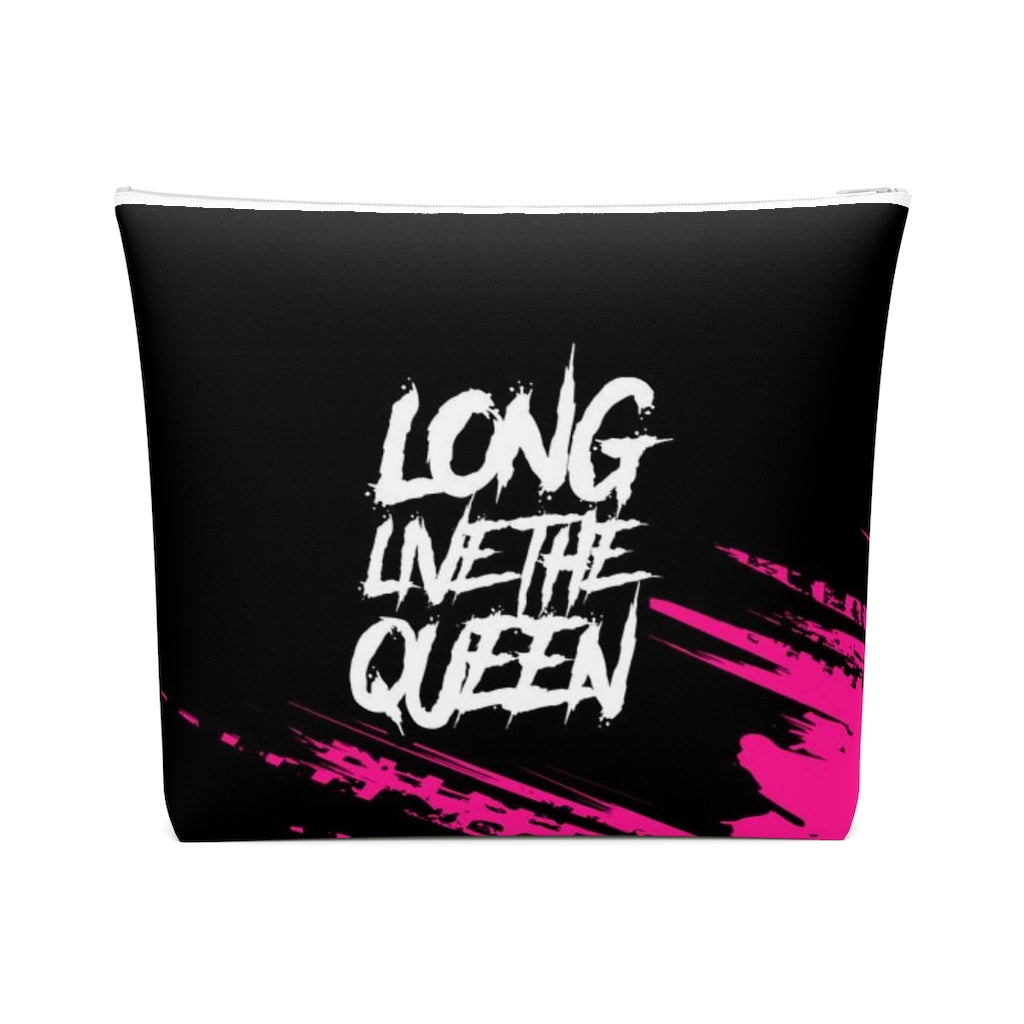 LONG LIVE THE QUEEN Cotton Cosmetic Bag