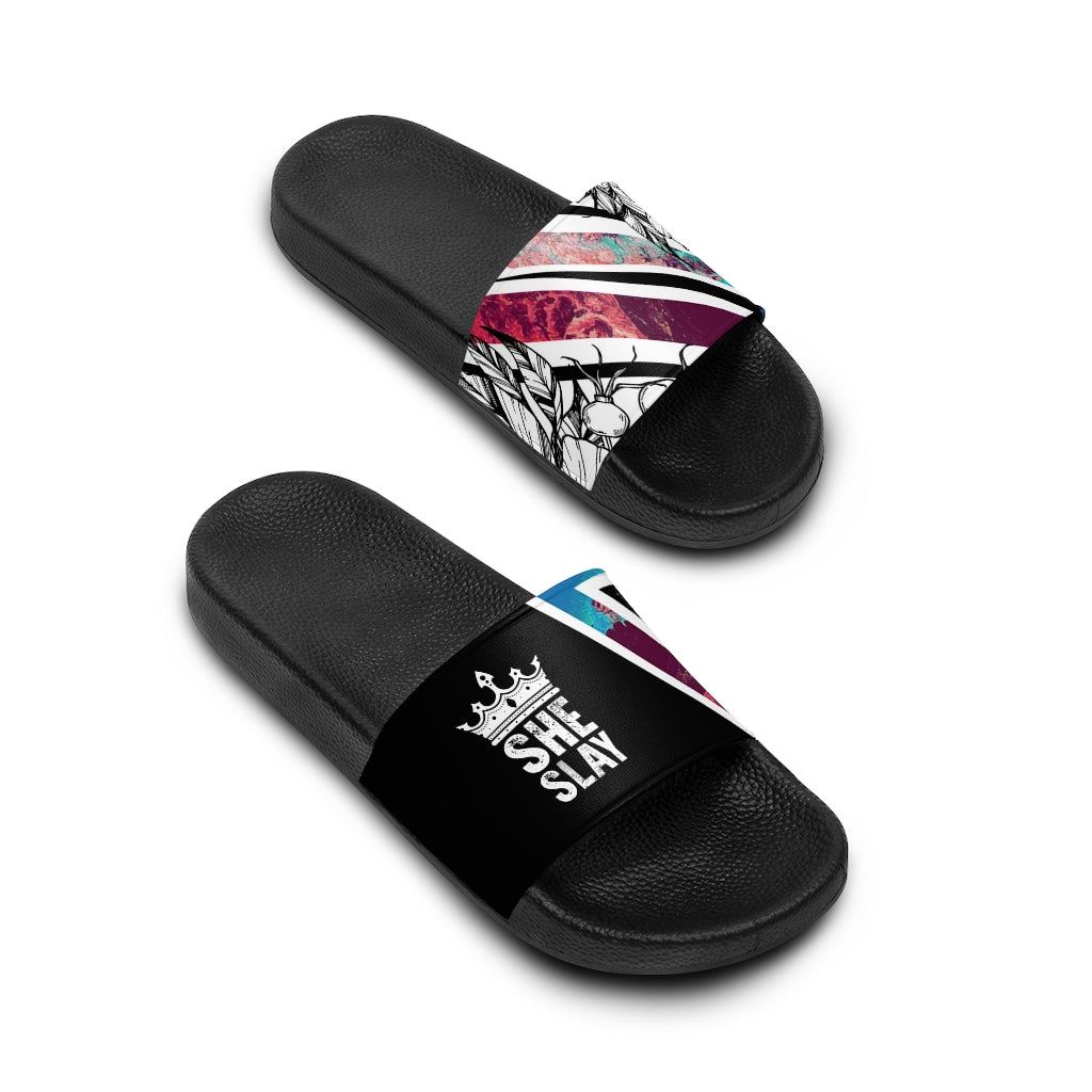 SHE SLAY Women's Slide Sandals