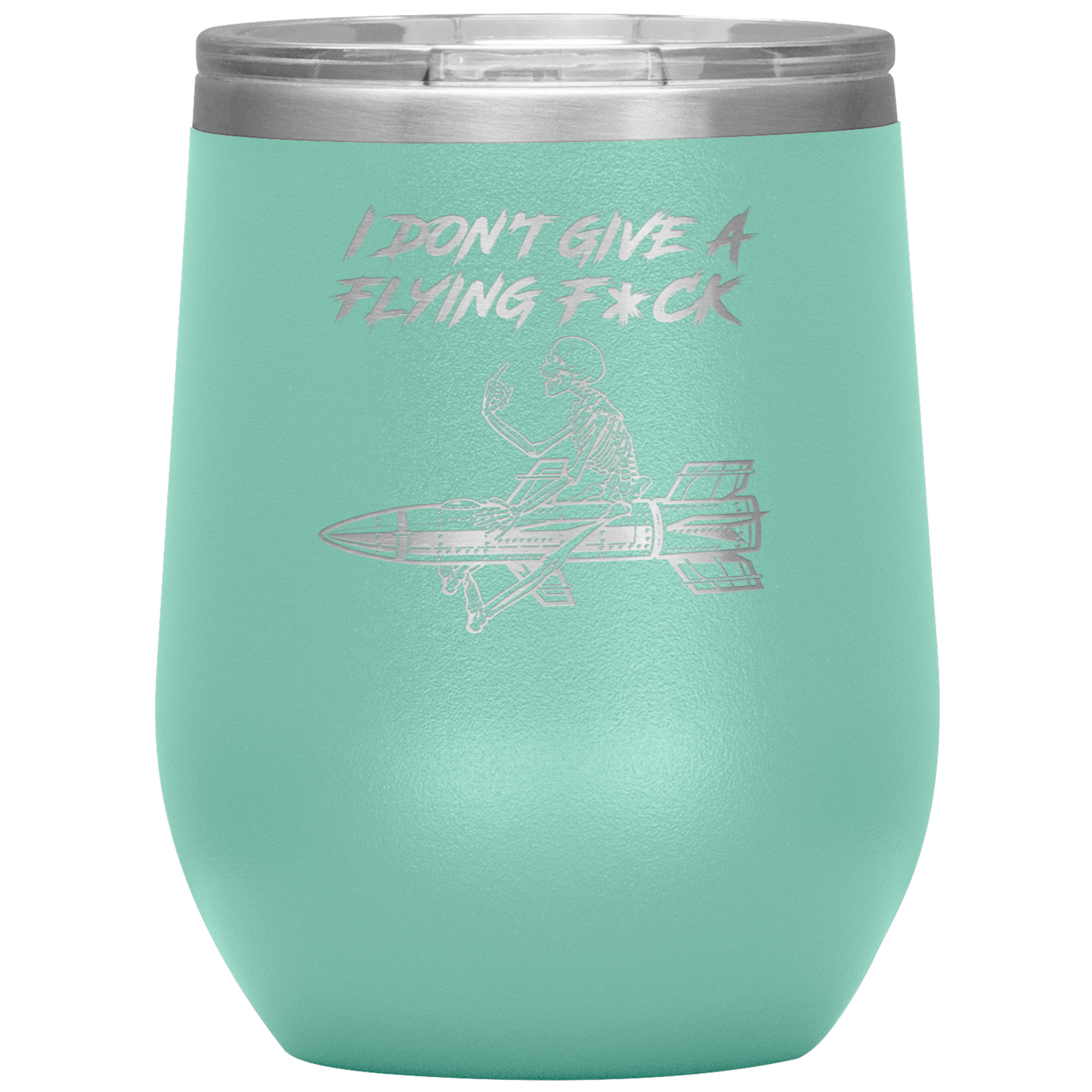 FLYING F*CK WINE TUMBLER