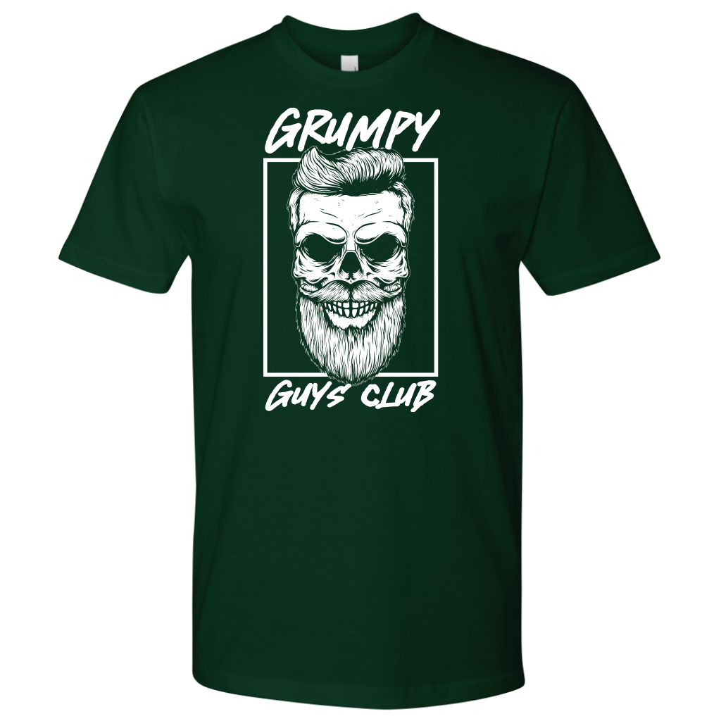 GRUMPY GUYS CLUB SKULL TSHIRT
