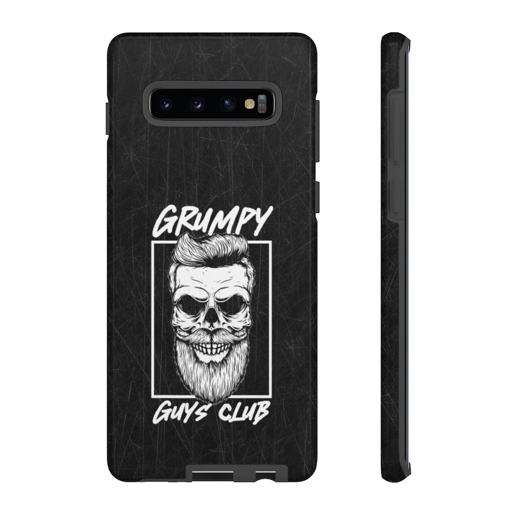 GRUMPY GUYS CLUB SKULL Tough Phone Case