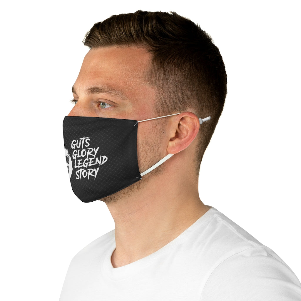 NO GUTS NO GLORY Fabric Face Mask