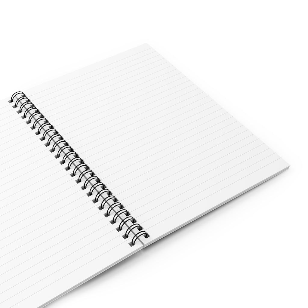 HANDS OFF THE CROWN Spiral Notebook - Ruled Line