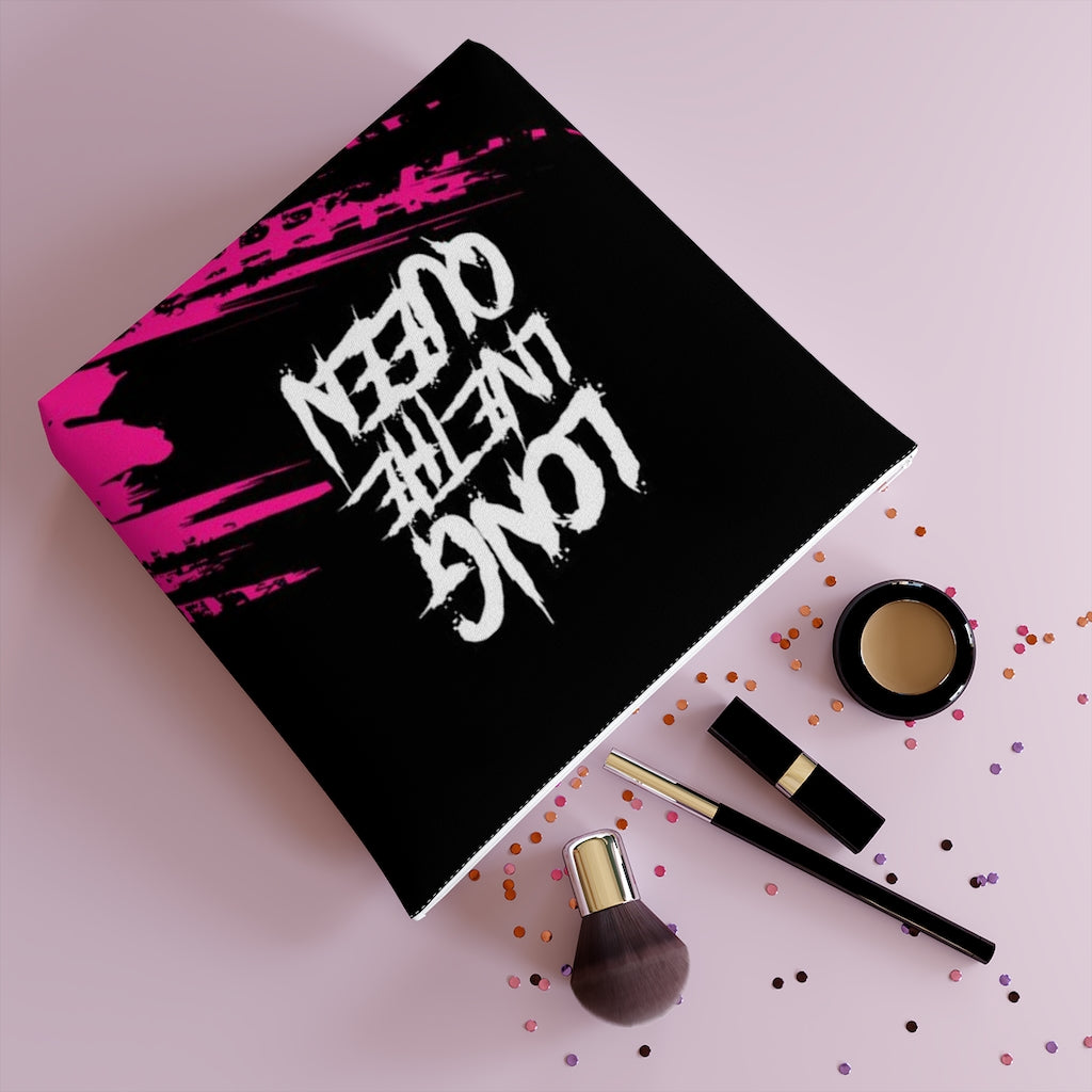 LONG LIVE THE QUEEN Cotton Cosmetic Bag