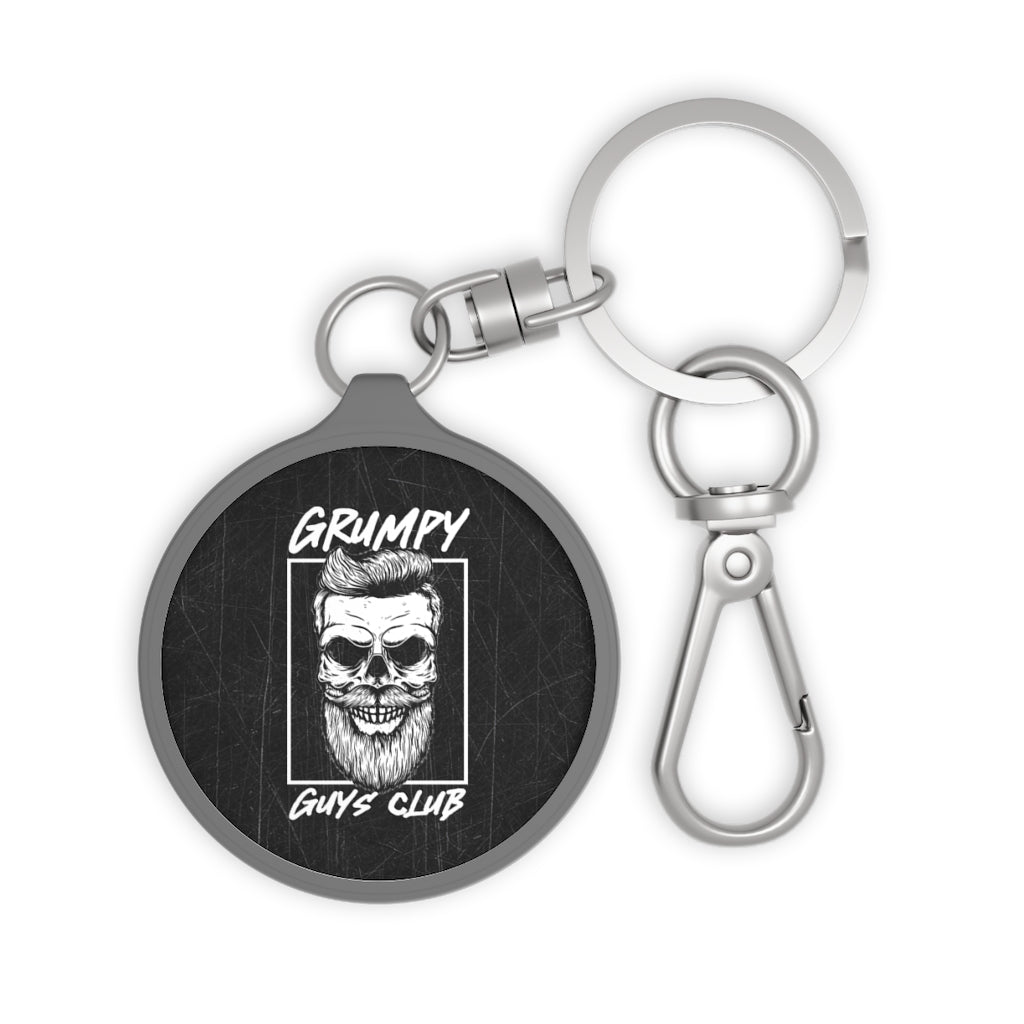 GRUMPY GUYS CLUB SKULL Key Fob