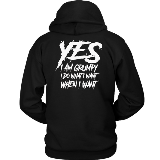 YES I AM GRUMPY HOODIE