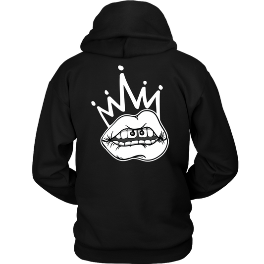 QUEEN BITCH TATTOO TYPE HOODIE
