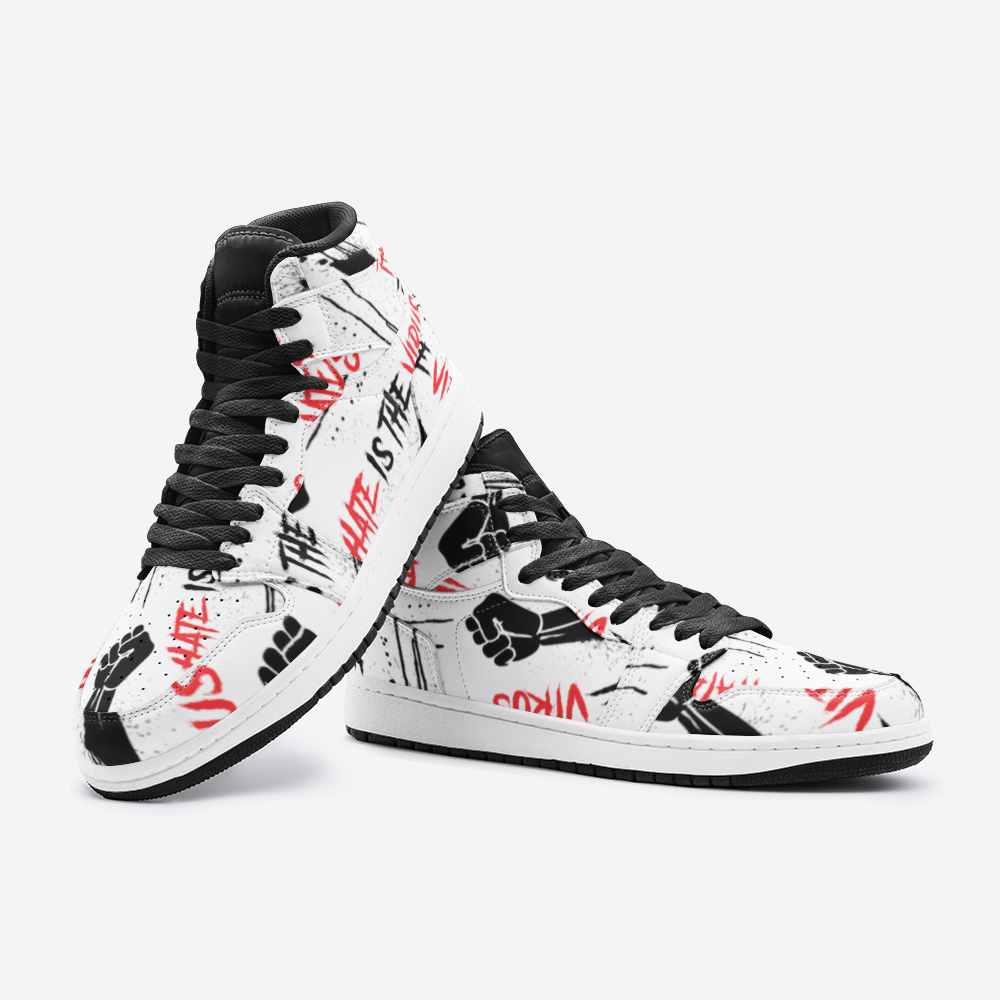 HATE IS THE VIRUS DRIP Sneaker TR
