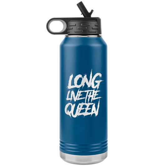 LONG LIVE THE QUEEN 32 0Z WATER BOTTLE