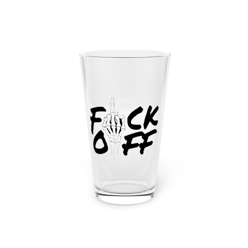 F*CK OFF PINT GLASS