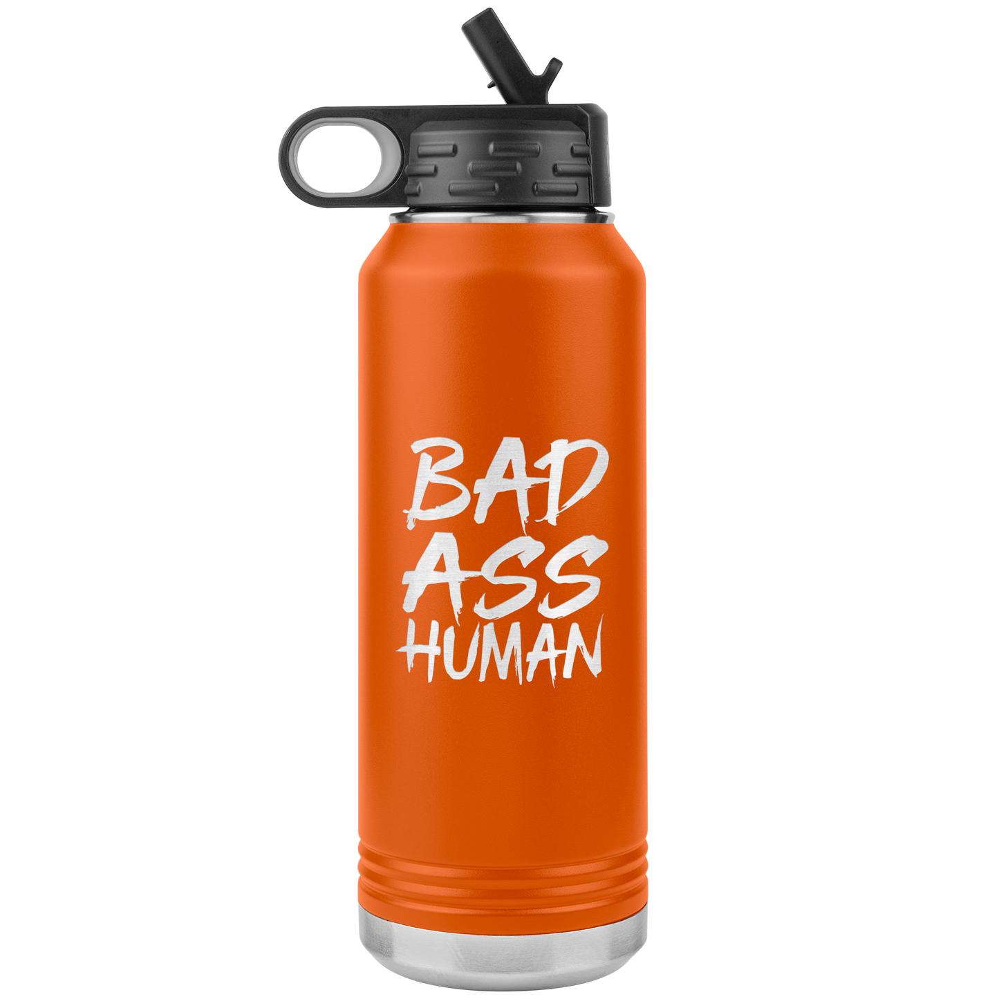 BAD ASS HUMAN 32 OZ WATER BOTTLE