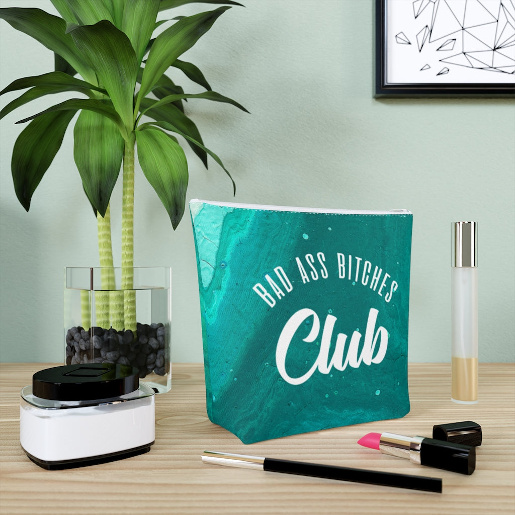 BAD ASS BITCHES CLUB Cotton Cosmetic Bag