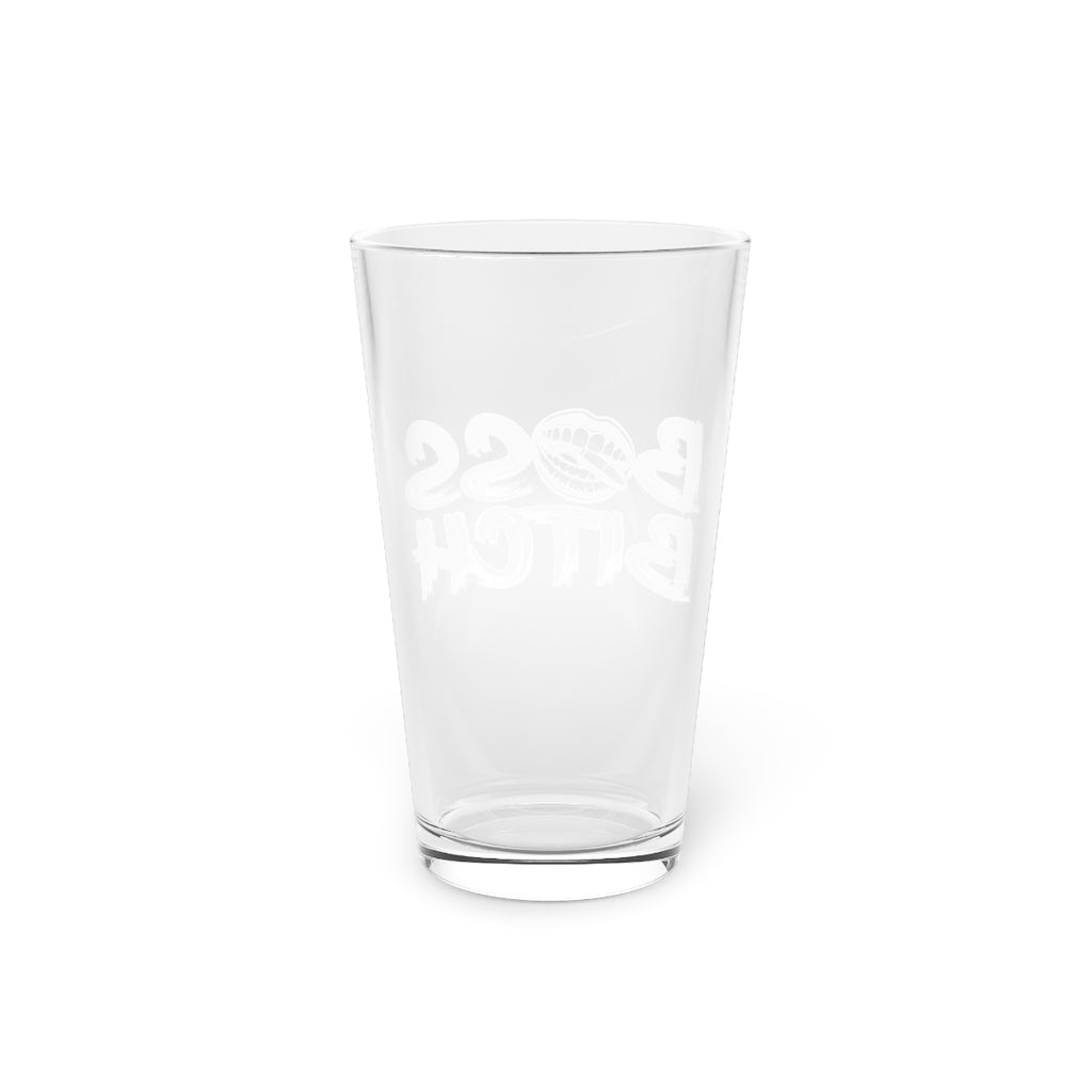 BOSS BITCH PINT GLASS