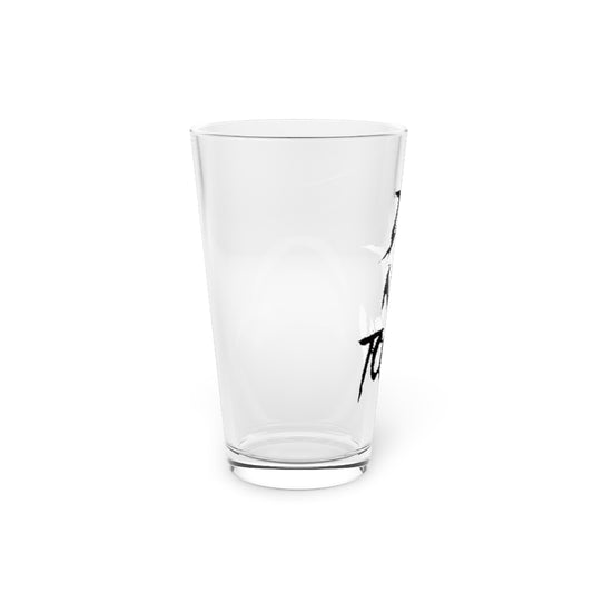 DO NOT TOUCH PINT GLASS