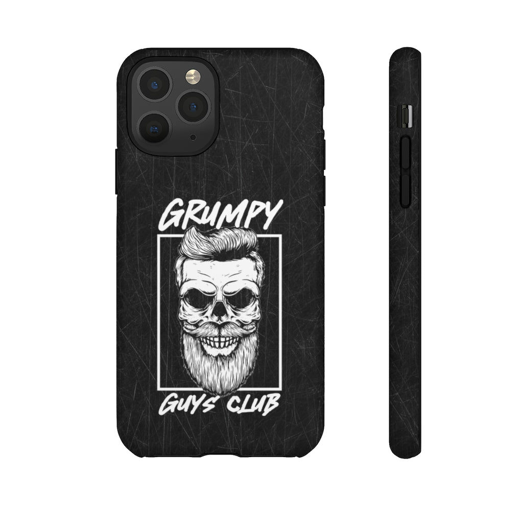 GRUMPY GUYS CLUB SKULL Tough Phone Case