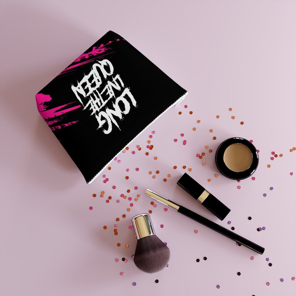 LONG LIVE THE QUEEN Cotton Cosmetic Bag