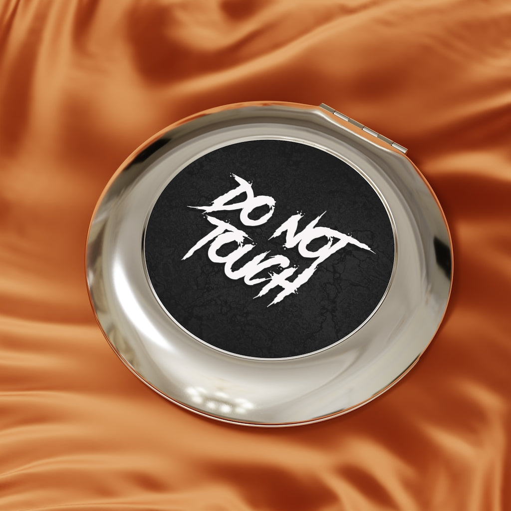 DO NOT TOUCH Compact Travel Mirror