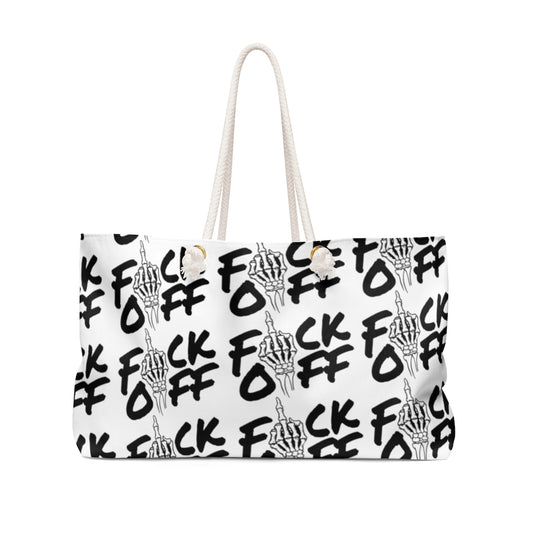 F*CK OFF Weekender Bag