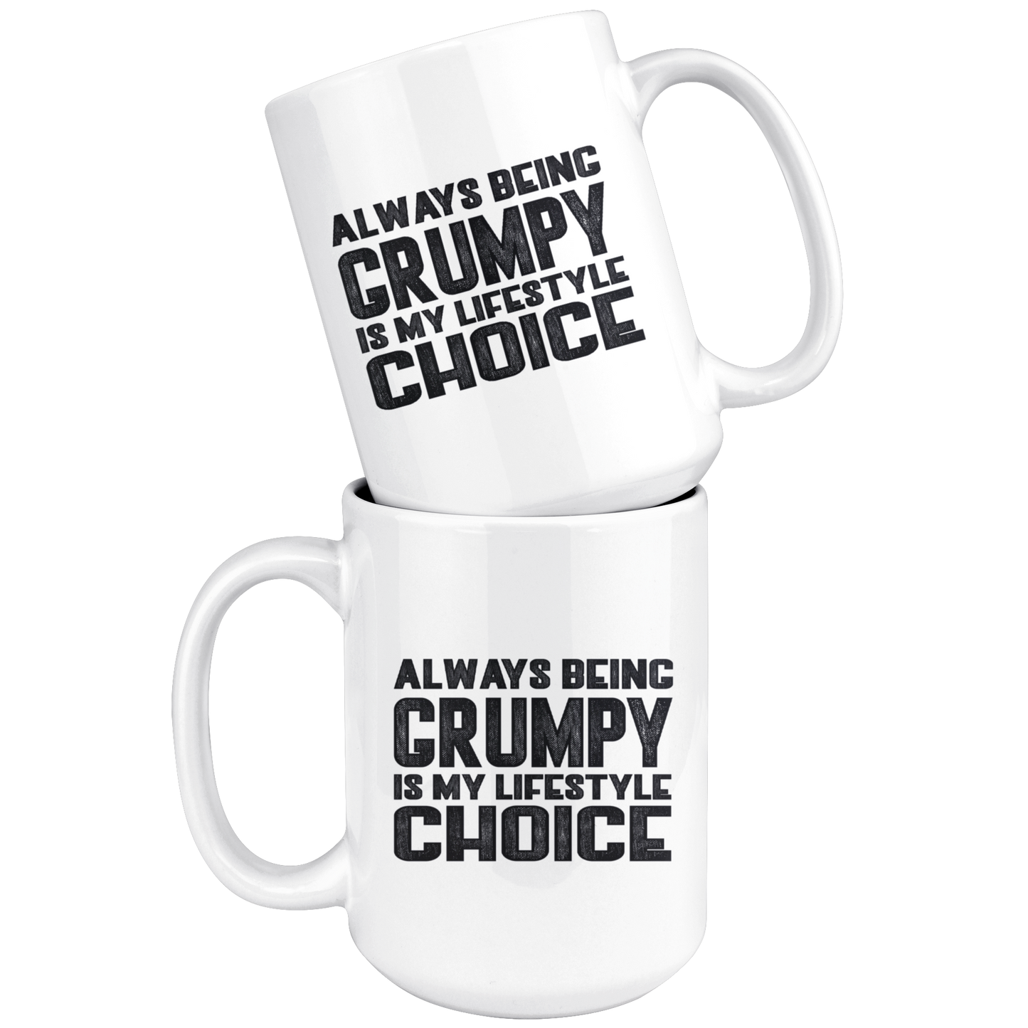 GRUMPY LIFESTYLE MUG
