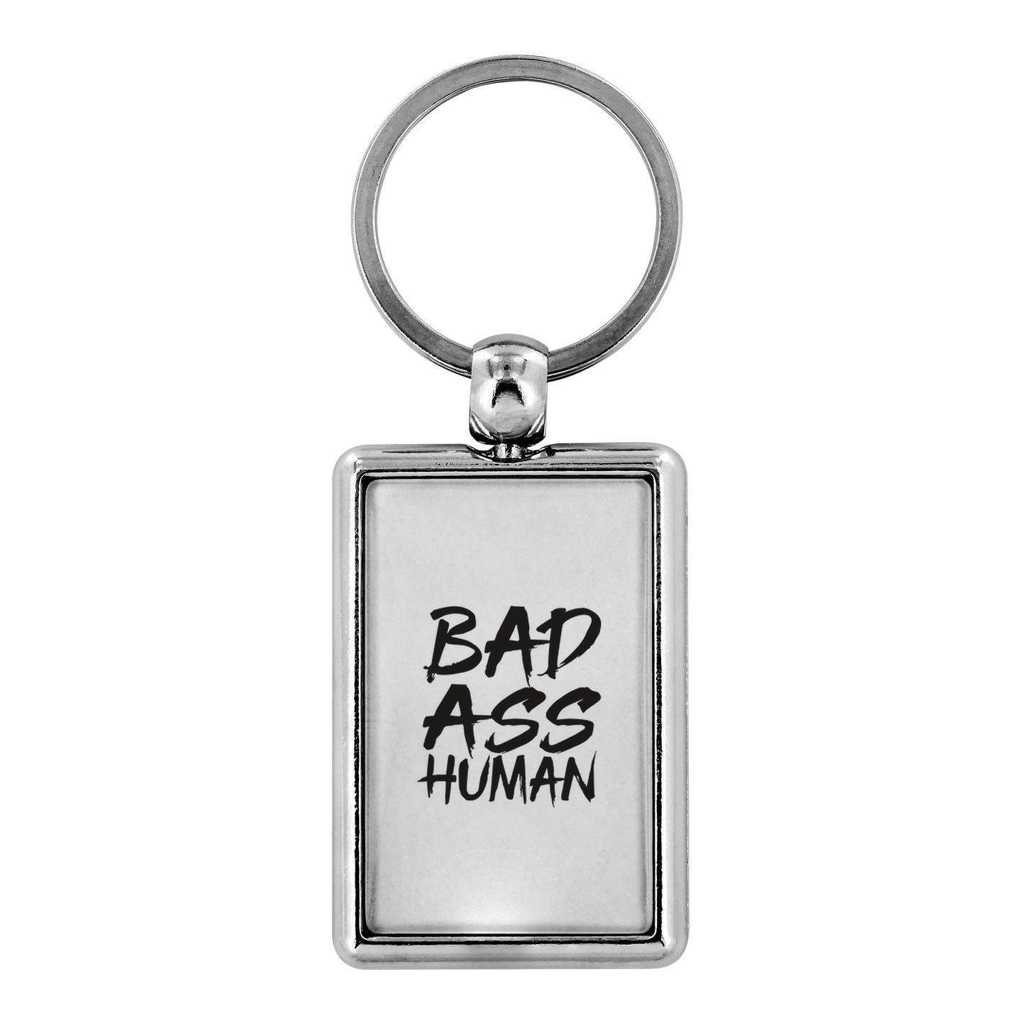 BAD ASS HUMAN KEYCHAIN