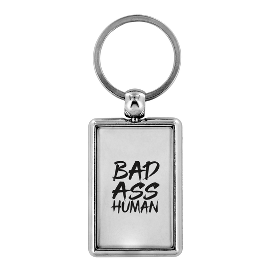 BAD ASS HUMAN KEYCHAIN