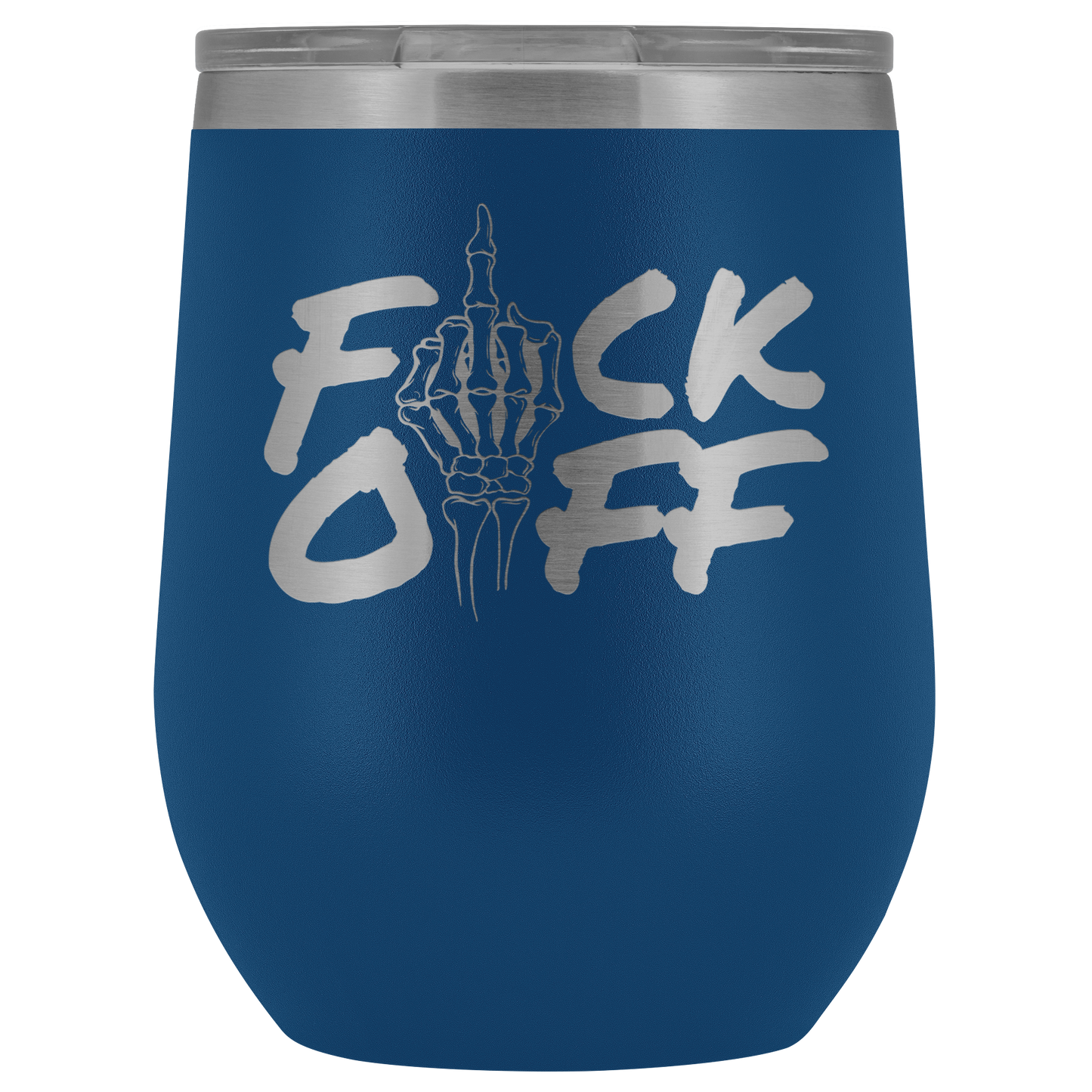 F*CK OFF WINE TUMBLER