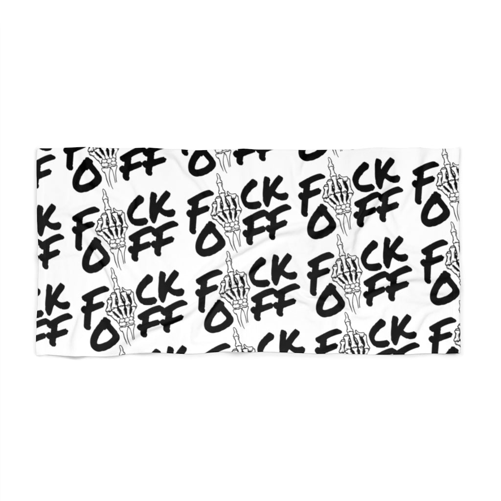 F*CK OFF Beach Towel