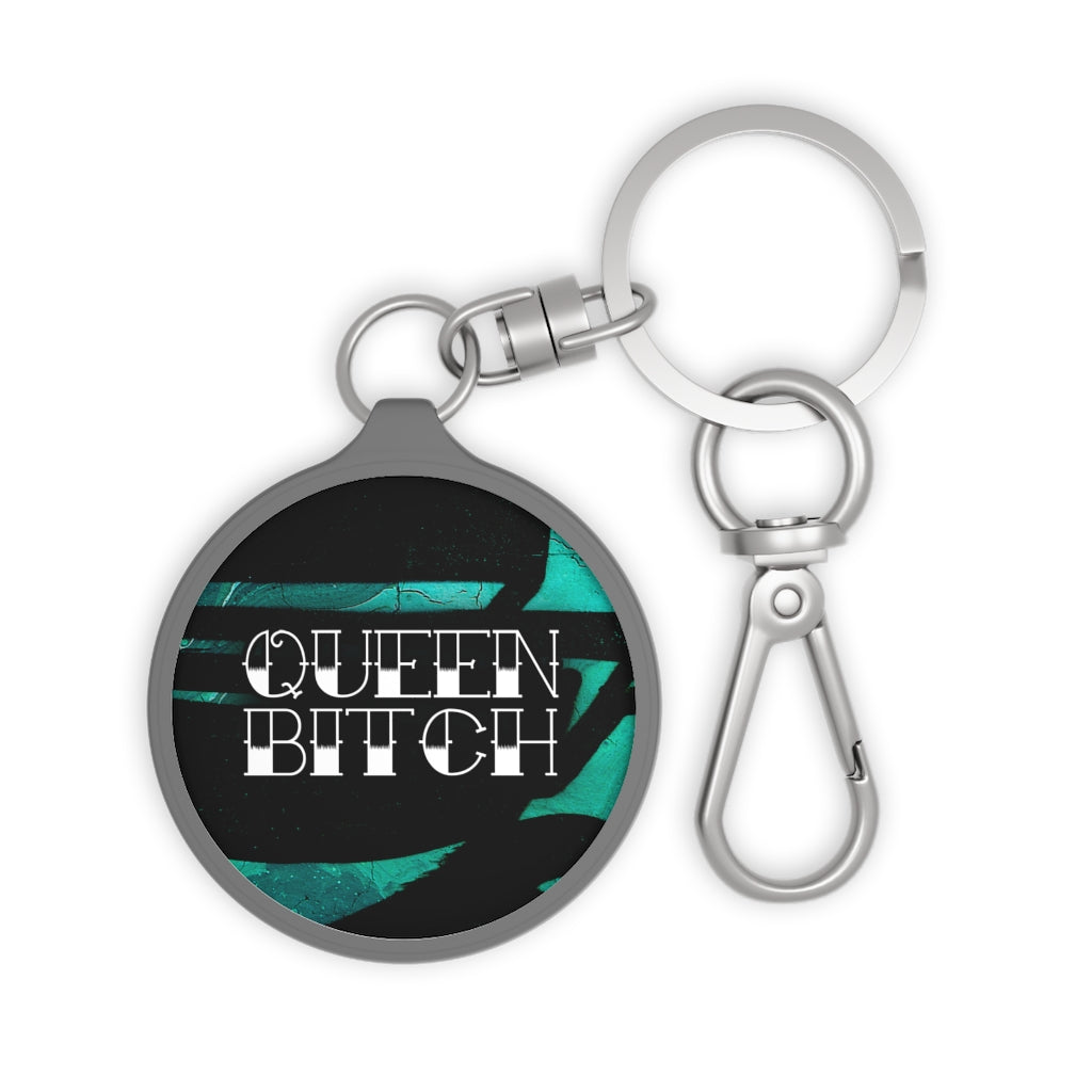 QUEEN BITCH GRAFFITI Key Fob