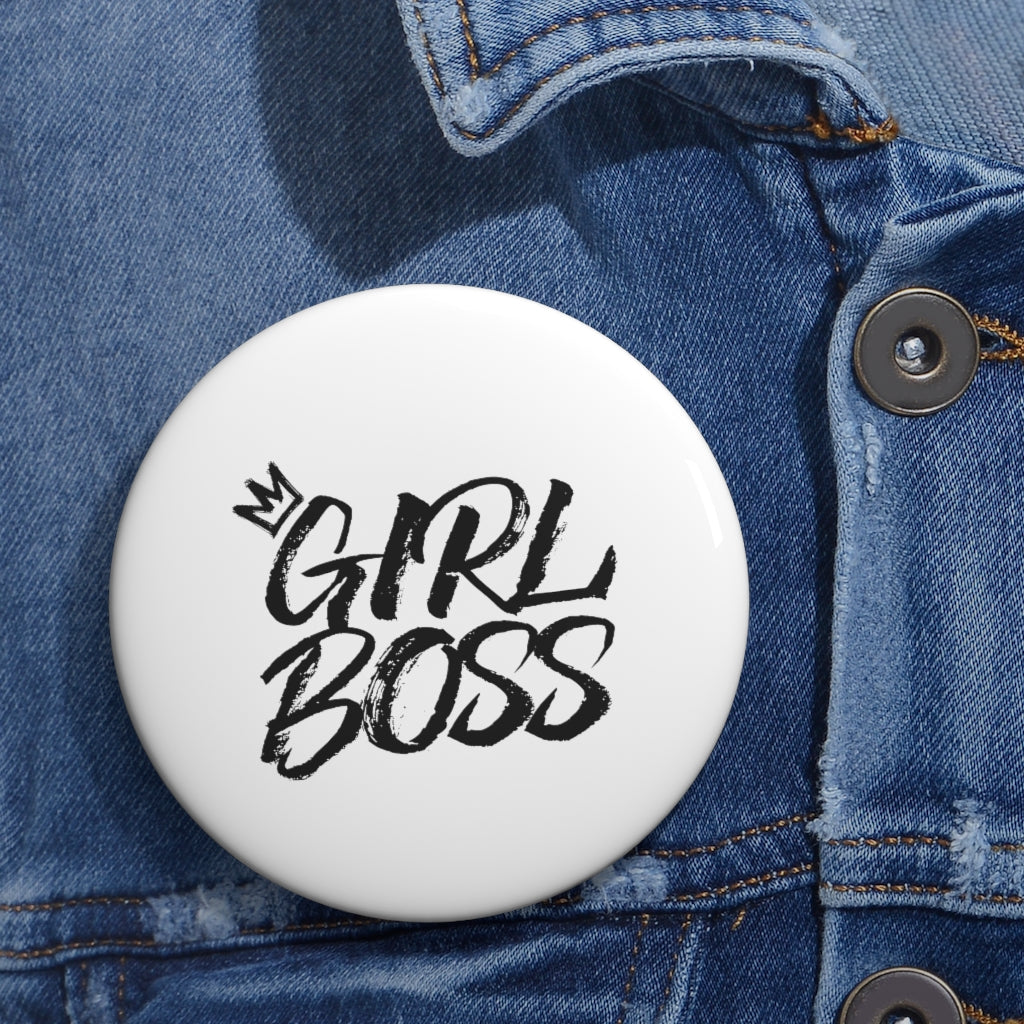 GIRL BOSS Pin Buttons