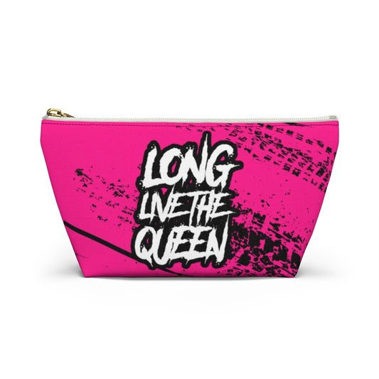 LONG LIVE THE QUEEN Accessory Pouch w T-bottom